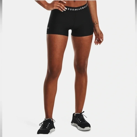 Under Armour shorty black shorts 00 spandex blend - Picture 1 of 8